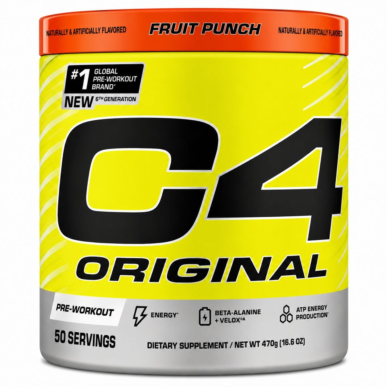 PRE TREINO C4 FRUIT PUNCH 475G