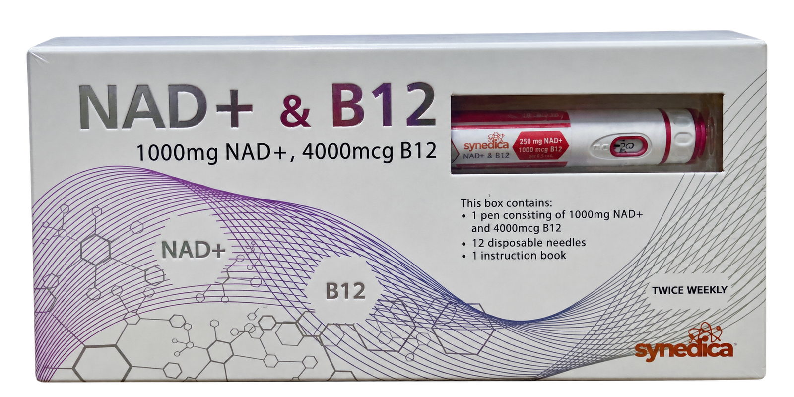 NAD + B12 SYNEDICA 1000MG+4000MCG