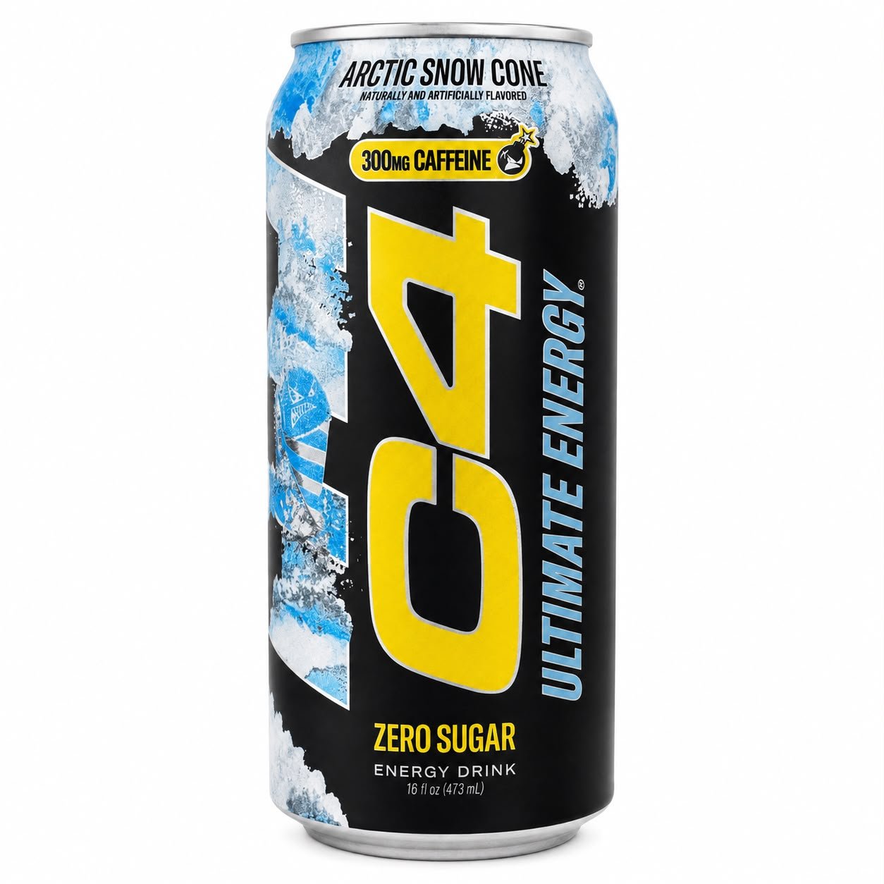 C4 ENERGY ARTIC SNOW LATA 473ML