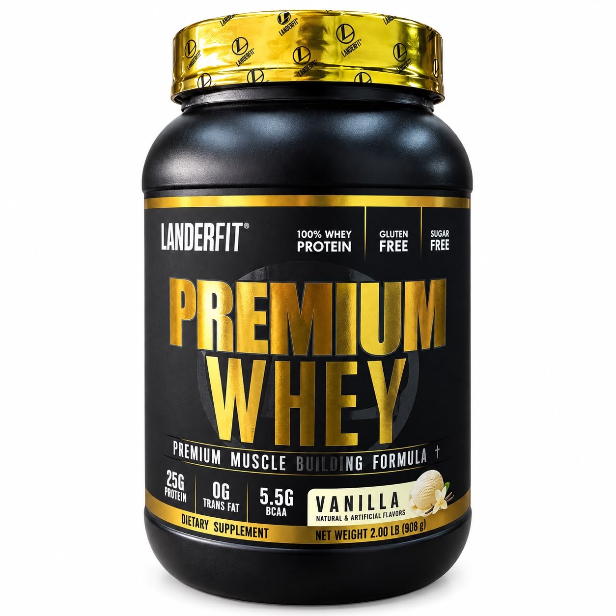 PREMIUM WHEY LANDER VANILLA 936G