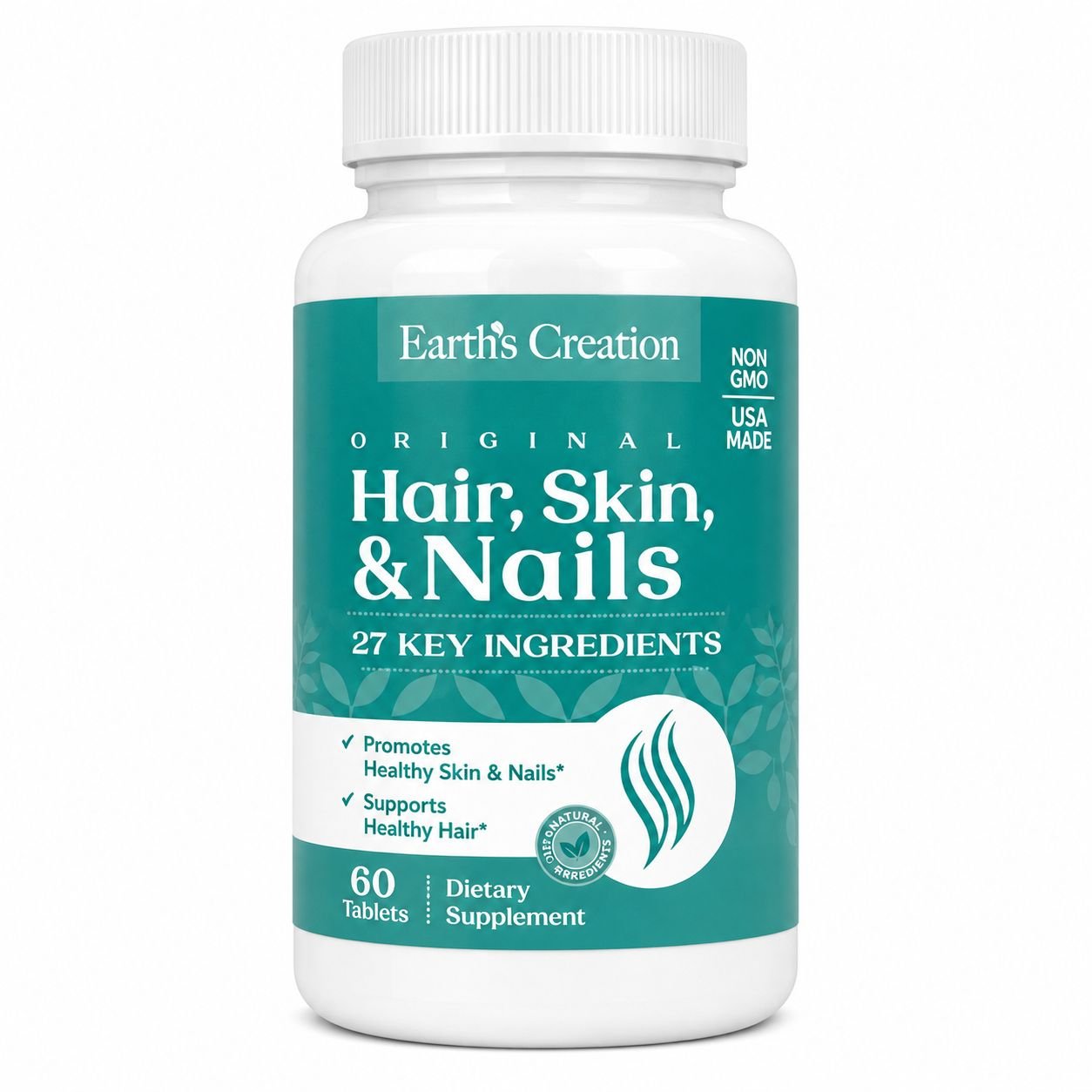 VITAMINA HAIR SKIN & NAILS EARTH CREATION C/60 TAB