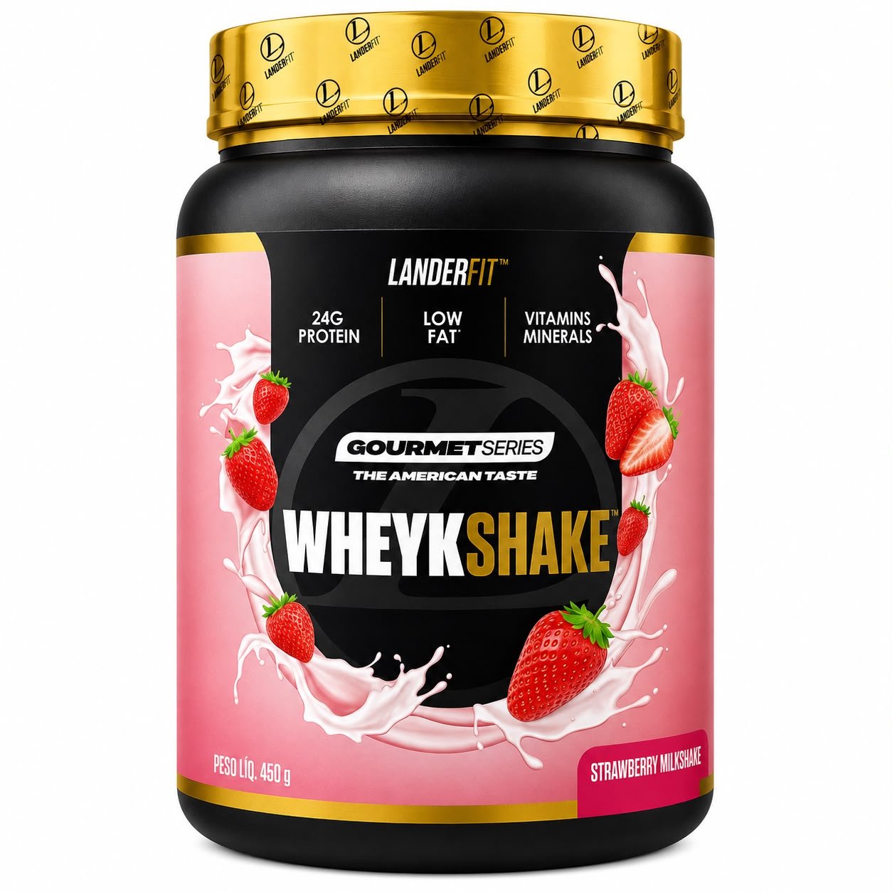 WHEYSHAKE STRAWBERRY MILKSHAE LANDER 450G