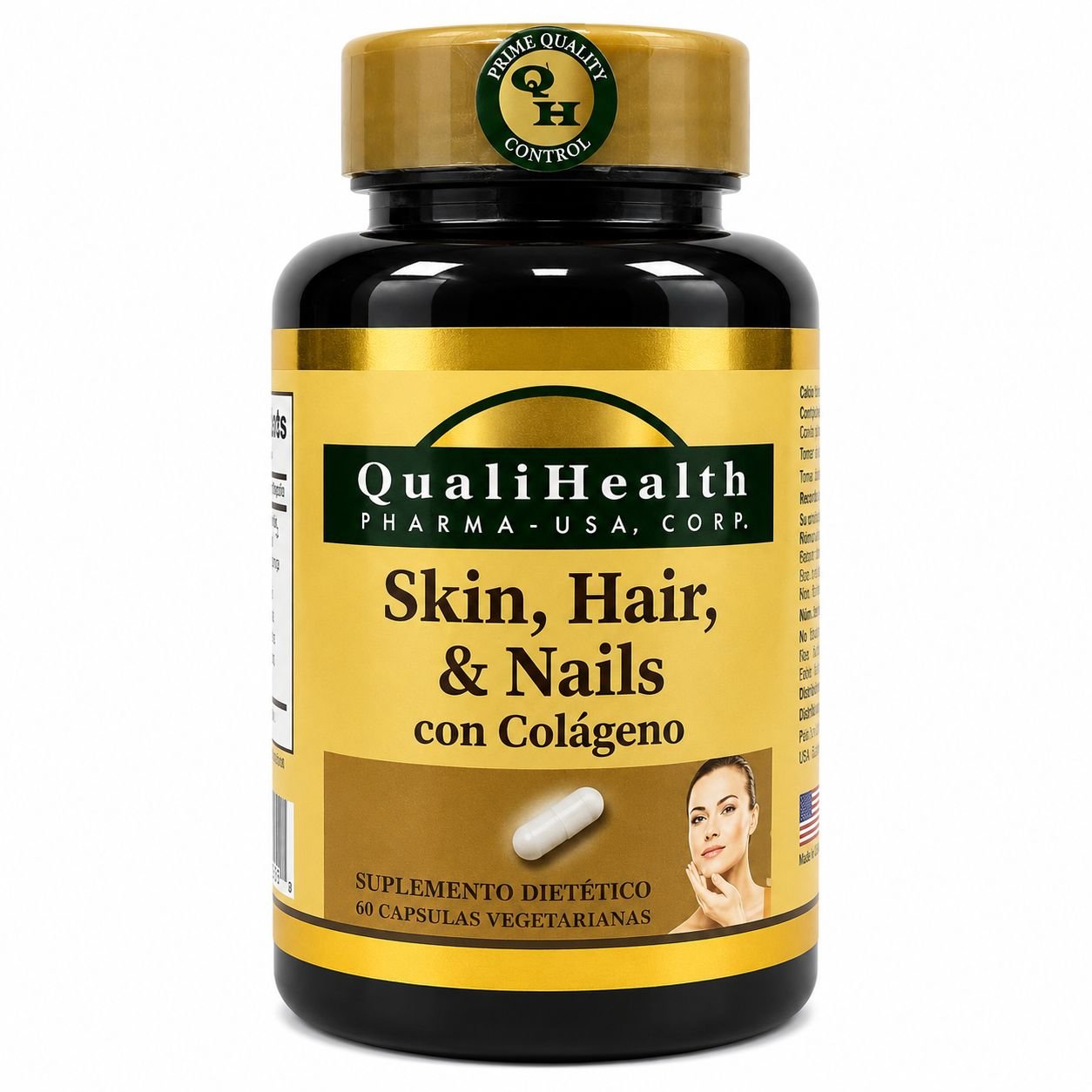 VITAMINA SKIN HAIR & NAILS C/ COLAGENO QUALIHEALTH C/60 CAP
